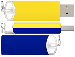 Możliwość połączenia kolorów - wybierz 2 różne barwy ze standardowej palety dla poszczególnych części.